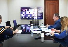 مندوبو حكومات دول مؤتمر شرق آسيا للتعاون في دعم التطور في فلسطين