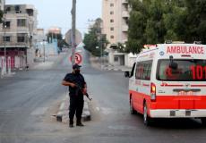 منع تجوال في قطاع غزة