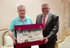 رئيس جامعة القدس في ضيافة رئيس بلدية الناصرة