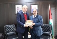 الوزير الشلالدة يبحث مع ممثل روسيا سبل تعزيز التعاون