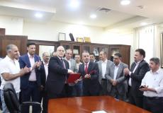 غرفة الخليل تبحث مع وزير العمل التنمية المستدامة