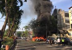 انفجار كنيسة في اندونيسيا