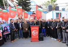 وقفة الجبهة أمام مقر المندوب السامي