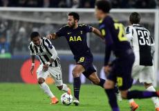 لقطة من لقاء توتنهام ويوفنتوس