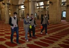 المصليات المسقوفة بالأقصى