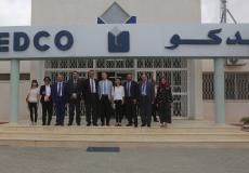 ممثل وسفير اليابان لمدينة غزة الصناعية 