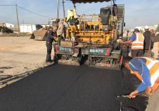 بلدية جباليا النزلة تختتم أعمال مشروع صيانة طرق متفرقة شرق جباليا