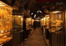 سوق القيسرية للذهب في غزة 