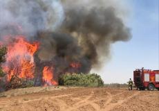 حرائق غلاف غزة - أرشيفية