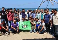 ميناء الصيادين بخانيونس