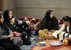 مشهد من كواليس أحد المسلسلات السعودية