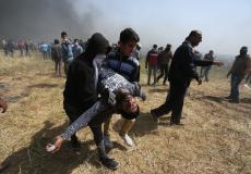 إصابة برصاص الاحتلال شرق غزة 