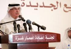 السفير القطري محمد العمادي رئيس اللجنة القطرية لاعادة اعمار غزة 