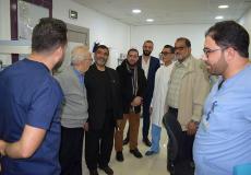 وفد مكتب اللاجئين زار مستشفى الراعي في صيدا