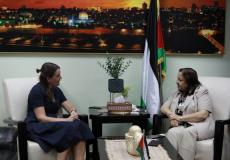 تفاصيل لقاء وزيرة الصحة مع القنصل السويدي