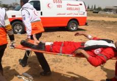 استهداف الطواقم الاسعافيه