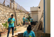 منظمة شبيبة العطاء تزور مدرسة ذوي الاحتياجات الخاصة في المغار