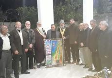 تواصل الجهاد يزور المستشار أنور أبو شرخ بغزة