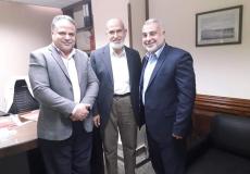 مدير الأشعة و الرصد الإشعاعي بوزارة الصحة في قطاع غزة ابراهيم عباس خلال لقائه في أكاديمية سيمنز المصرية 