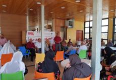 مركز فلسطيني ينظم لقاءاً في منتزه بلدية يطا