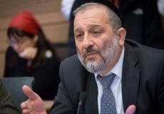  ارييه درعي، وزير الداخلية الإسرائيلي 