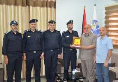 كلية العودة تهنئ مدير عام الشرطة الفلسطينية بمنصبه الجديد