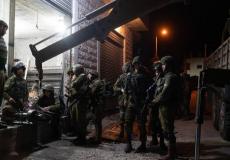 قوات الاحتلال الإسرائيلي تقتحم مخرطة بلدة بيت لقيا برام الله