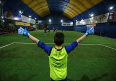  افتتاح أكاديمية كرة القدم لمرضى السرطان بغزة