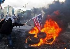 مواجهات في الضفة أمس احتجاجا على قرار ترامب