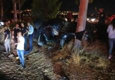 إصابة حرجة لفتاة في حادث طرق