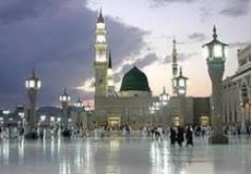 المسجد  النبوي  الشريف  داخل المملكة السعودية 