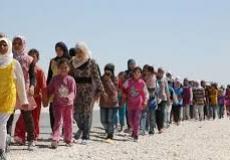 سوريون يهاجرون من بلادهم - توضيحية