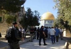 اقتحام المسجد الاقصى
