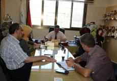 مدير تعليم الوسطى يلتقي وفدًا من منتدى الأمة للتنمية