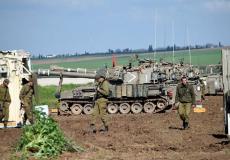 قوات الاحتلال الاسرائيلي على حدود غزة  - توضيحية