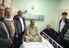 فتح إقليم نابلس تزور الشيخ ياسين الأسطل