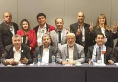 الوفد البرلماني يلتقي برلمانيين من دول أمريكا اللاتينية