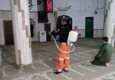 الانتهاء من تعقيم كافة المرافق والمؤسسات العامة بسلفيت