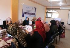 اختتام تدريبات حرفية وتسويق الكتروني لسيدات ناجيات من العنف في غزة