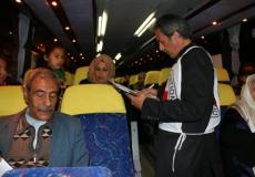 أهالى أسرى يتوجهون لزيارة أبنائهم في سجون الاحتلال- أرشيف 