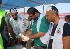 الرعاية الصحية تدعو المجتمع الدولي وقف المجزرة الاسرائيلية بغزة