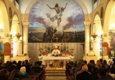 رام الله: المدبر الرسولي يترأس القداس الاحتفالي بعيد العائلة المقدسة 