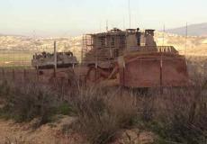 دبابة إسرائيلية على الحدود اللبنانية - أرشيفية