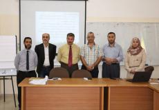 وفد من المعهد الوطني يتفقد البرنامج التدريبي لسكرتاريا المدارس في الوسطى