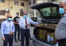 خلال تسلم وزارة الصحة في غزة للأجهزة الطبية