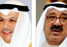 وزير الدفاع ناصر صباح ووزير الداخلية خالد الجراح