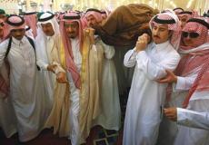 جنازة اللواء عبدالعزيز الفغم حارس الملك سلمان في السعودية - أرشيفية -