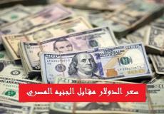 سعر الدولار مقابل الجنيه المصري