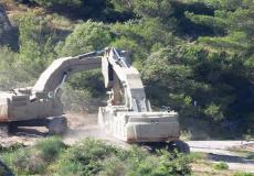 حفريات الجيش الاسرائيلي على الحدود اللبنانية