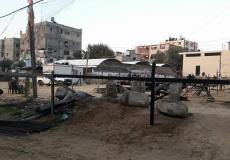 بدء مشروع إعادة إعمار مسجد أسامة بن زيد شرق غزة